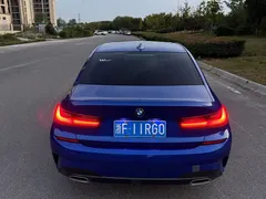 2021 BMW 3 Series 325Li M Sport Package, синий — фото 7