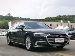 2021 Audi A8L 50 TFSI quattro Comfort, чёрный — фото 4