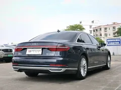 2021 Audi A8L 50 TFSI quattro Comfort, чёрный — фото 23