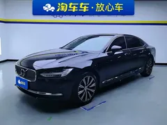 2022 Volvo S90, чёрный — фото 1