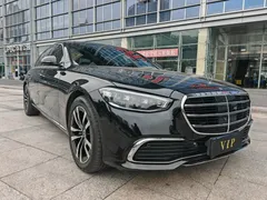 2022 Mercedes-Benz S-Class S 400 L Luxury, чёрный — фото 3