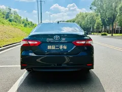 2021 Toyota Camry Hybrid 2.5HGVP Leading, чёрный — фото 4