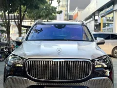 2021 Mercedes-Benz Maybach GLS 480 4MATIC, чёрный — фото 10