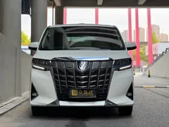 2021 Toyota Alphard Hybrid 2.5L Luxury, белый — фото 3