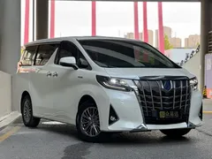 2021 Toyota Alphard Hybrid 2.5L Luxury, белый — фото 6