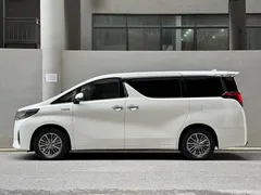 2021 Toyota Alphard Hybrid 2.5L Luxury, белый — фото 7