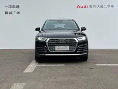 2020 Audi Q5L 40 TFSI Fashion, чёрный — фото 2