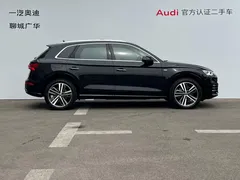 2020 Audi Q5L 40 TFSI Fashion, чёрный — фото 3