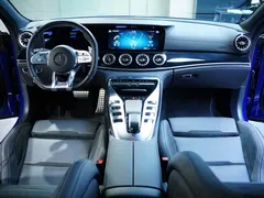 2019 Mercedes-Benz AMG GT 50 4-Door Coupe, синий — фото 29