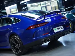 2019 Mercedes-Benz AMG GT 50 4-Door Coupe, синий — фото 45