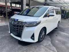 2021 Toyota Alphard Hybrid 2.5L Luxury, белый — фото 1