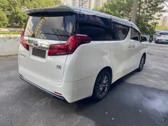 2021 Toyota Alphard Hybrid 2.5L Luxury, белый — фото 8