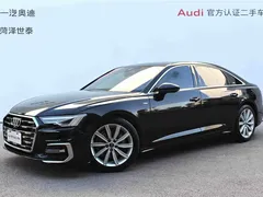 2023 Audi A6L 45 TFSI Premium Sport, чёрный — фото 1