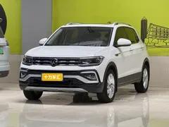 2022 Volkswagen T-Cross 280TSI DSG Comfort, белый — фото 1