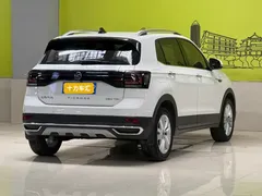 2022 Volkswagen T-Cross 280TSI DSG Comfort, белый — фото 3
