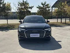 2023 Audi A6L 45 TFSI quattro Select Elegance, чёрный — фото 2