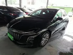 2022 Hongqi E-QM5 EV 431km, чёрный — фото 1