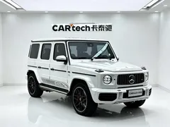 2022 Mercedes-Benz G-Class AMG G 63, белый — фото 3