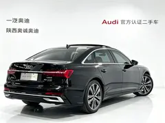 2023 Audi A6L 45 TFSI quattro Select Sport, чёрный — фото 4