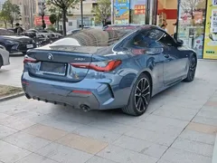 2022 BMW 4 Series 430i M Sport Dark Edition, синий — фото 8