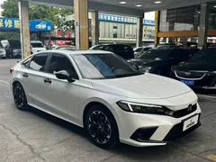 2022 Honda Civic 240TURBO CVT, белый — фото 3