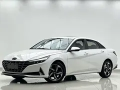 2022 Hyundai Elantra 1.5L CVT GLX Elite, белый — фото 1