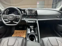 2022 Hyundai Elantra 1.5L CVT GLX Elite, белый — фото 12