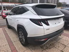 2022 Hyundai Tucson L 2.0L Hybrid Premium, белый — фото 14
