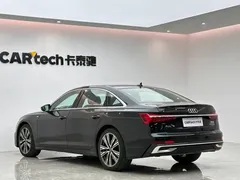 2022 Audi A6L 55 TFSI quattro Premium Sport, чёрный — фото 3