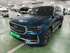 2021 Geely Monjaro 2.0TD DCT 2WD EVO Premium, синий — фото 2