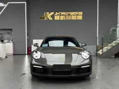 2022 Porsche 911 Carrera 3.0T, зелёный — фото 2