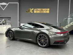 2022 Porsche 911 Carrera 3.0T, зелёный — фото 3