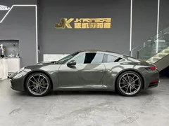 2022 Porsche 911 Carrera 3.0T, зелёный — фото 4