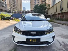 2021 Geely Emgrand UP 1.5L CVT Luxury, белый — фото 1
