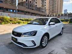 2021 Geely Emgrand UP 1.5L CVT Luxury, белый — фото 3