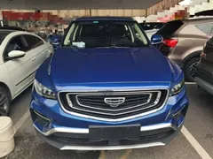 2020 Geely Atlas 1.8TD DCT Smart PRO, синий — фото 3