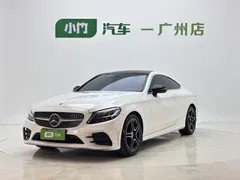 2021 Mercedes-Benz C-Class C 200 Coupe, белый — фото 1