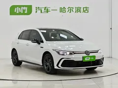 2023 Volkswagen Golf 280TSI DSG R-Line Lite, белый — фото 3