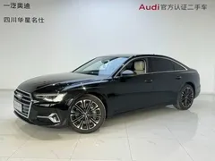 2023 Audi A6L 55 TFSI quattro Premium, чёрный — фото 1