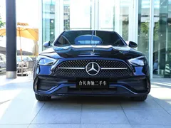 2022 Mercedes-Benz C-Class C 260 L Night Sport, чёрный — фото 2
