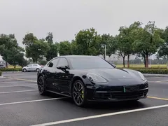 2021 Porsche Panamera 4 E-Hybrid 2.9T PHEV, синий — фото 3
