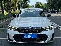 2023 BMW 3 Series 325i M Sport Night Package, белый — фото 3