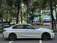 2023 BMW 3 Series 325i M Sport Night Package, белый — фото 4