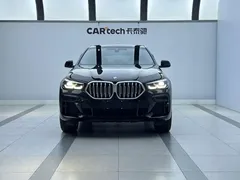 2022 BMW X6, чёрный — фото 3