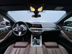 2022 BMW X6, чёрный — фото 9
