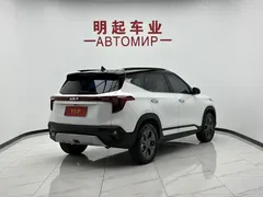 2023 Kia Seltos 1.5L CVT Luxury, белый — фото 7