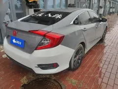 2019 Honda Civic 220TURBO CVT, белый — фото 3