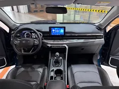 2021 Geely Vision X6 PRO 1.4T MT Premium, синий — фото 12