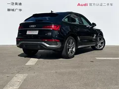 2021 Audi Q5L Sportback 40 TFSI Luxury, чёрный — фото 4