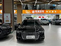 2023 Audi A6L 45 TFSI, чёрный — фото 2